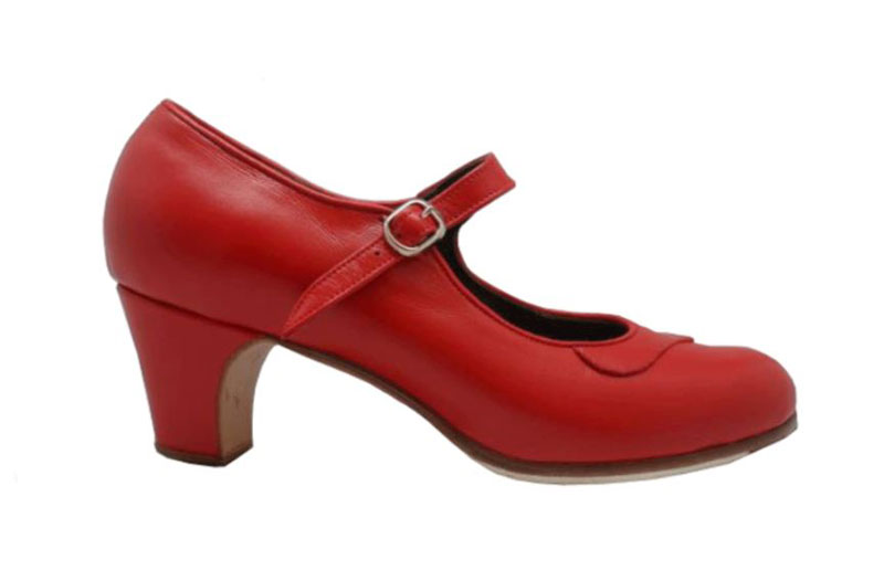 Mercedes Piel. Zapato de Flamenco para Personalizar de Gallardo